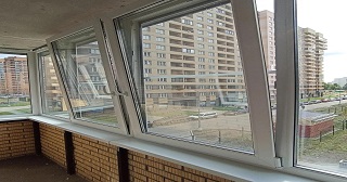 Остекление балкона Алексеевка цена от 10023 руб. м/п. за 51 часов