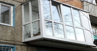Остекление с выносом под ключ Алексеевка, цена от 2638 руб.